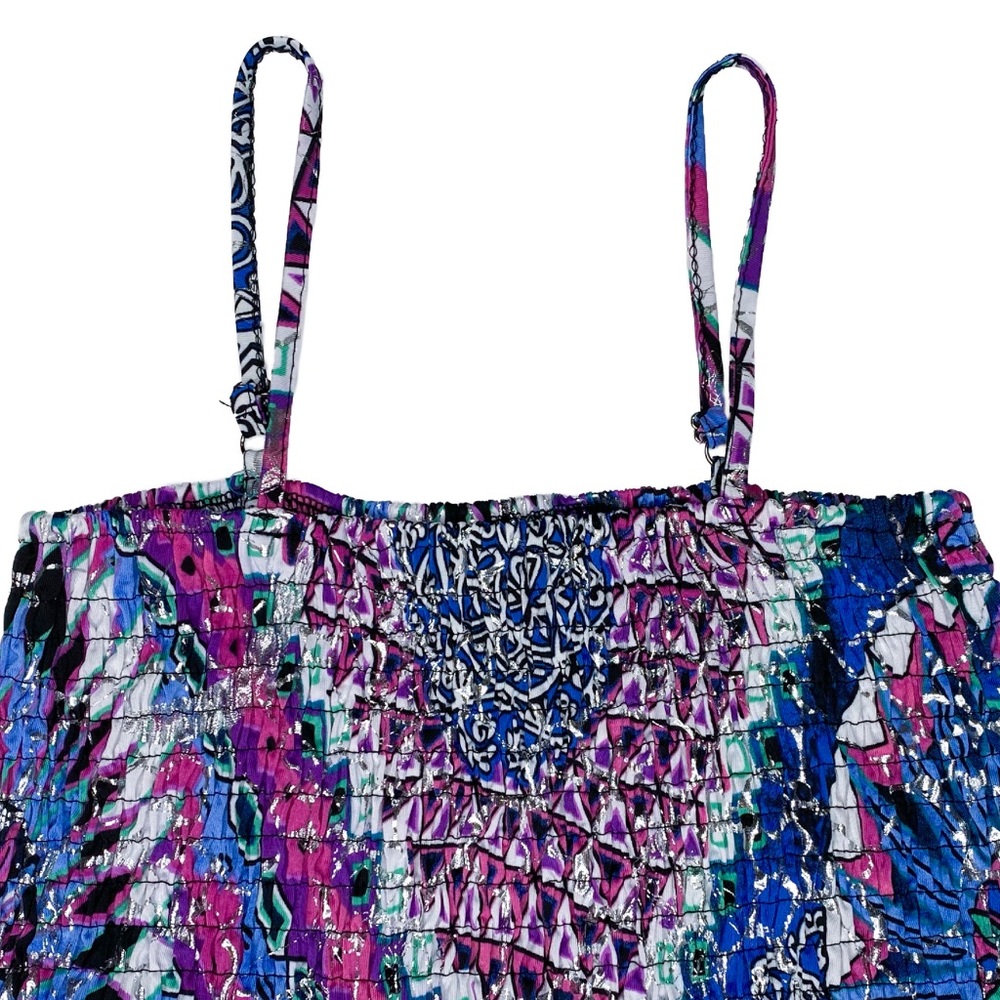 One-of-a-kind Reworked Crop Top - Picture 2 of 8